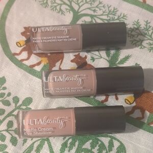 Ulta Beauty Matte Cream Eyeshadow Set - Brown and Tan